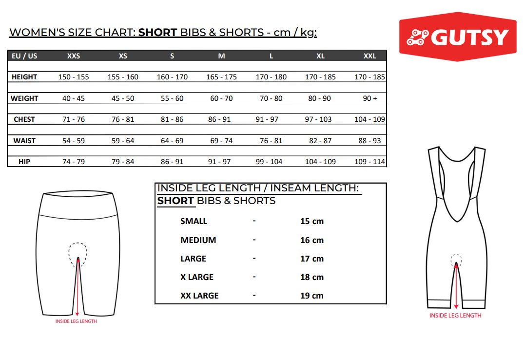 WOMEN'S CYCLING SHORTS (SHORT)