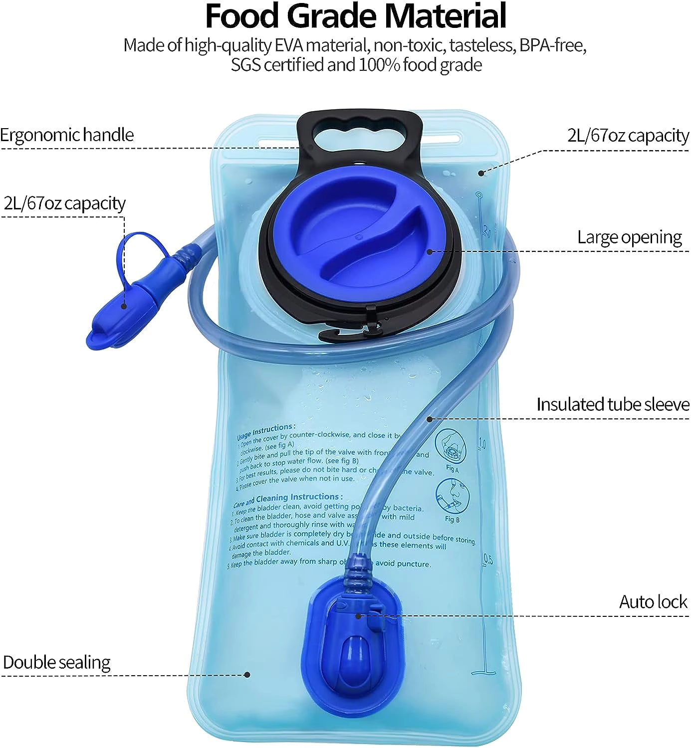 HYDRATION PACK - BLACK