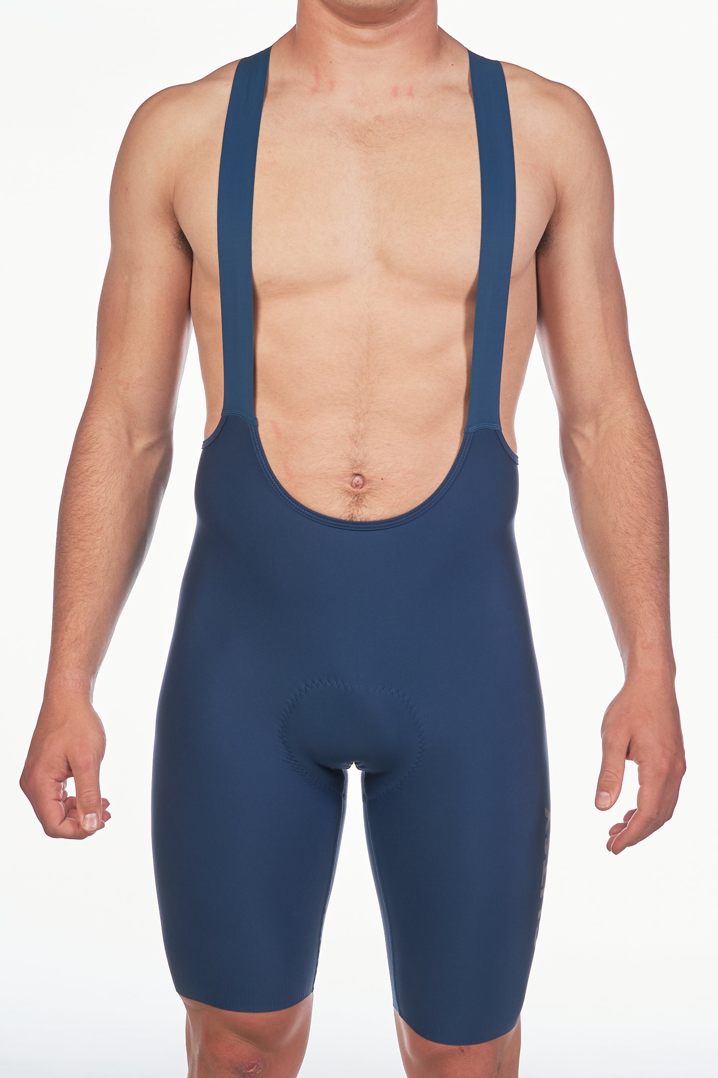 BLUE MEN'S CYCLING BIB SHORTS