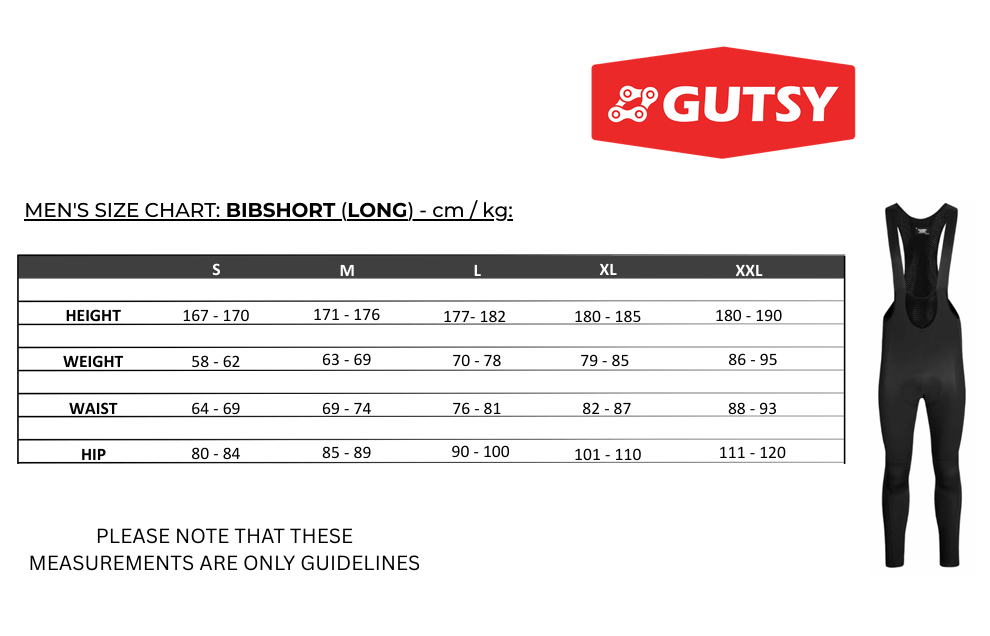 MEN LONG LEG BIBSHORT