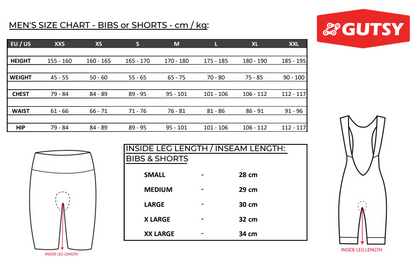 NAVY MEN'S CYCLING BIB SHORTS